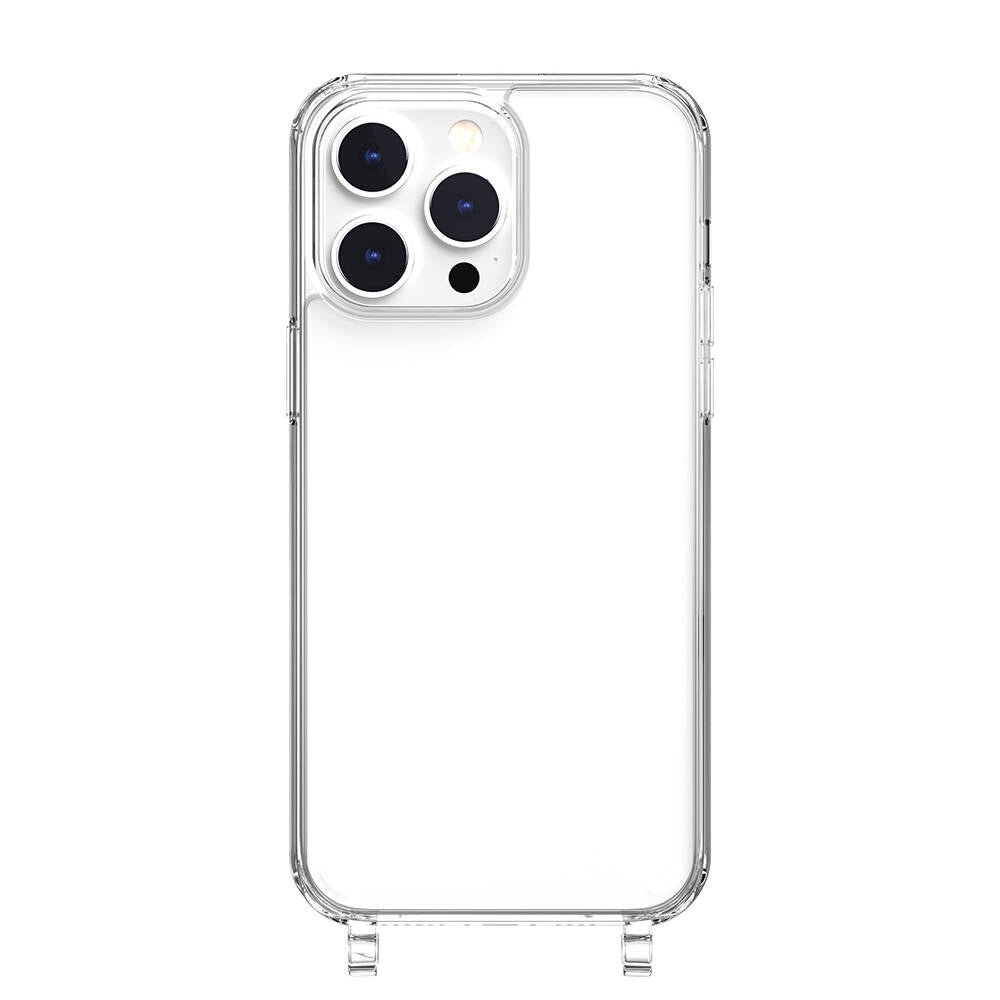 Switcheasy Play iPhone 14 Pro Max Boyun Askılı Şok Önleyicili Şeffaf Lisanslı Kılıf Switcheasy Play iPhone 14 Pro Max Boyun Askılı Şok Önleyicili Şeffaf Lisanslı Kılıf